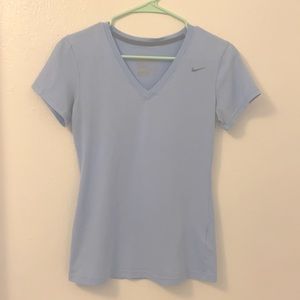 Light blue Nike dry fit
